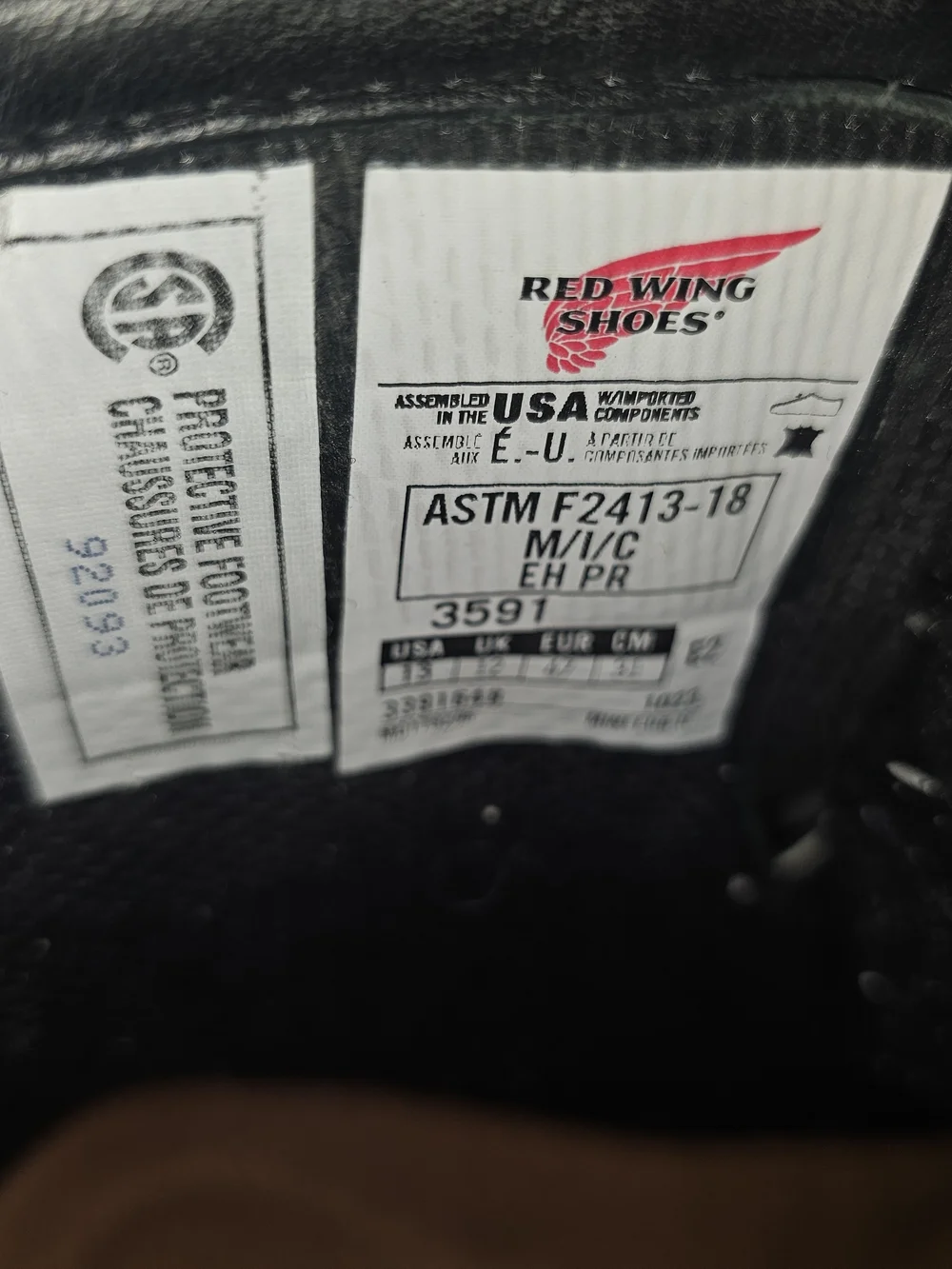 Red Wing Steel Toe Work Boots
